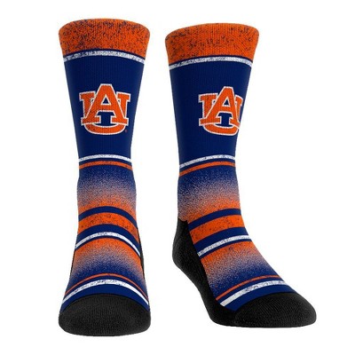 NCAA Auburn Tigers Vintage Crew Socks - L/XL