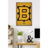 Trends International NHL Boston Bruins - Logo 25 Framed Wall Poster Prints - 2 of 4