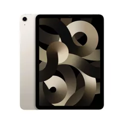 Apple iPad Air 10.9-inch Wi-Fi Only 256GB (2022, 5th Generation) - Starlight