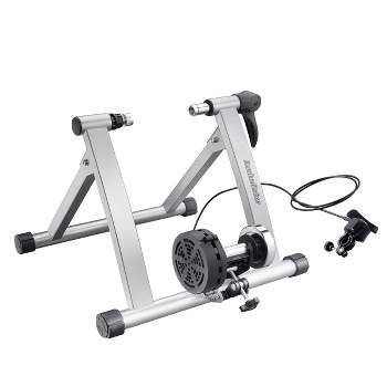 Leisure Sports Indoor Professional Bicycle Trainer Stand - Silver