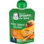 Gerber Sitter 2nd Foods Organic Apple Carrot & Squash Baby Food Pouch - 3.5oz