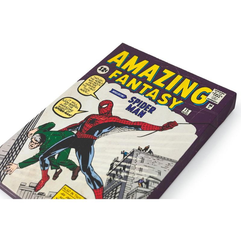 Geek Fuel, LLC Marvel Comics Spider-Man Amazing Fantasy #15 Comic Book Canvas | 9 x 5 Inches, 2 of 7