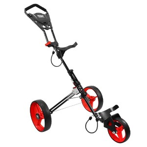 Izzo Rover II Push / Pull Cart 2020 - Black / Red - 1 of 1