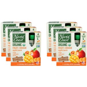 North Coast Pouch Apple, Sweet Potato, Mango Organic - Pack of 6 - 4 Each - 1 of 2