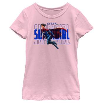 Girl's The Flash Supergirl Sky Flight T-Shirt
