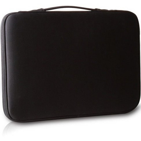 Laptop case with clearance handle