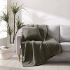 50"x60" Haley Chenille Faux Shearling Throw Blanket and 18"x18" Square Throw Pillow Set - Crescent & Starlight - 2 of 4
