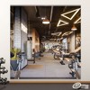 Apmir  2/3 pieces Rectangle Wall Mirror Home Gym Mirror Dance Studio Mirror Tempered Glass Mirror - 2 of 4