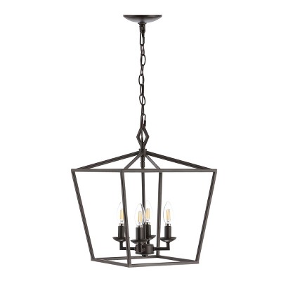 Rosalen 4 Light 14" Pendant - PND4086 - Oil Rub Bronze - Safavieh