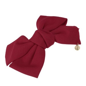 Unique Bargains Women's Classic Bow Hair Clips 5.51"x3.54"x1.38" 1 Pc - 1 of 4