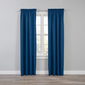 BrylaneHome BH Studio Microfiber Rod-Pocket Panel - 1 of 4