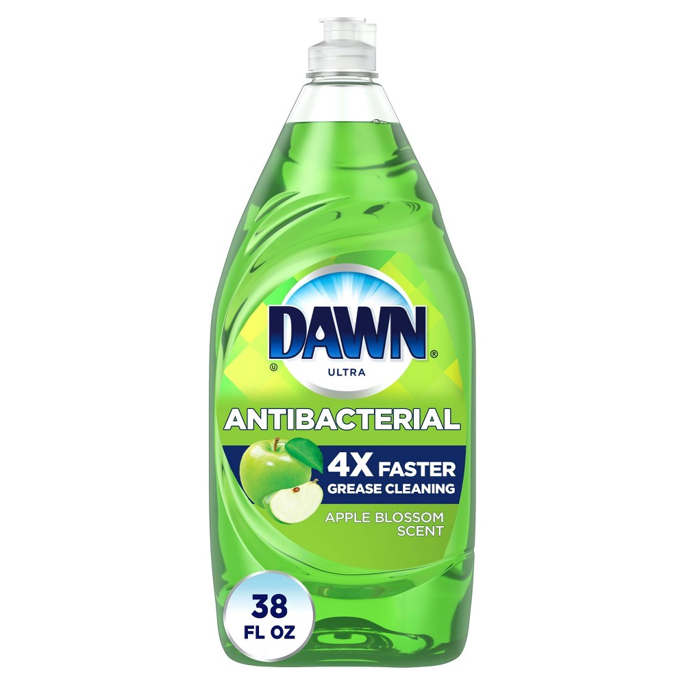 UPC 037000910930 product image for Dawn Ultra Antibacterial Dishwashing Liquid Dish Soap, Apple Blossom Scent - 38  | upcitemdb.com