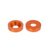 Unique Bargains Bumper Mudguard Washer Bolts M6x1.0 Aluminum Alloy Engine Bay Dress Up Screw 25 Pcs - 4 of 4