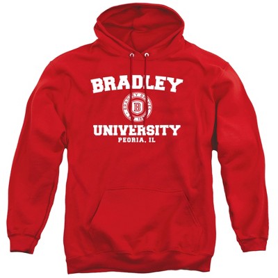 Campus Lab Bradley University Official Circle Logo Unisex Adult Pull over Hoodie Target