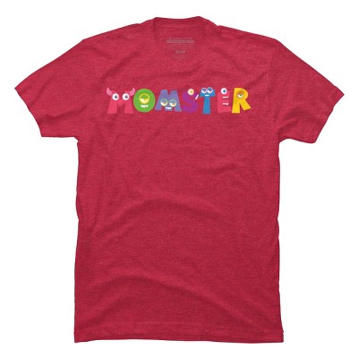 Men's Design By Humans Cute Momster Cartoon Monster By averilshop T-Shirt