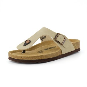 CUSHIONAIRE Women's Leah Cork Footbed Sandal With +Comfort - 1 of 4