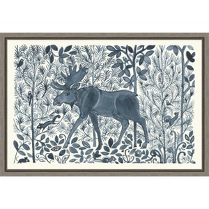 Amanti Art Forest Life VI by Miranda Thomas Framed Canvas Wall Art - 1 of 4