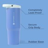 HydroJug Sport - Stainless Steel Tumbler with Straw, Vacuum Insulated, Leakproof Water Bottle, Ergonomic Design, Dishwasher Safe - 2 of 4