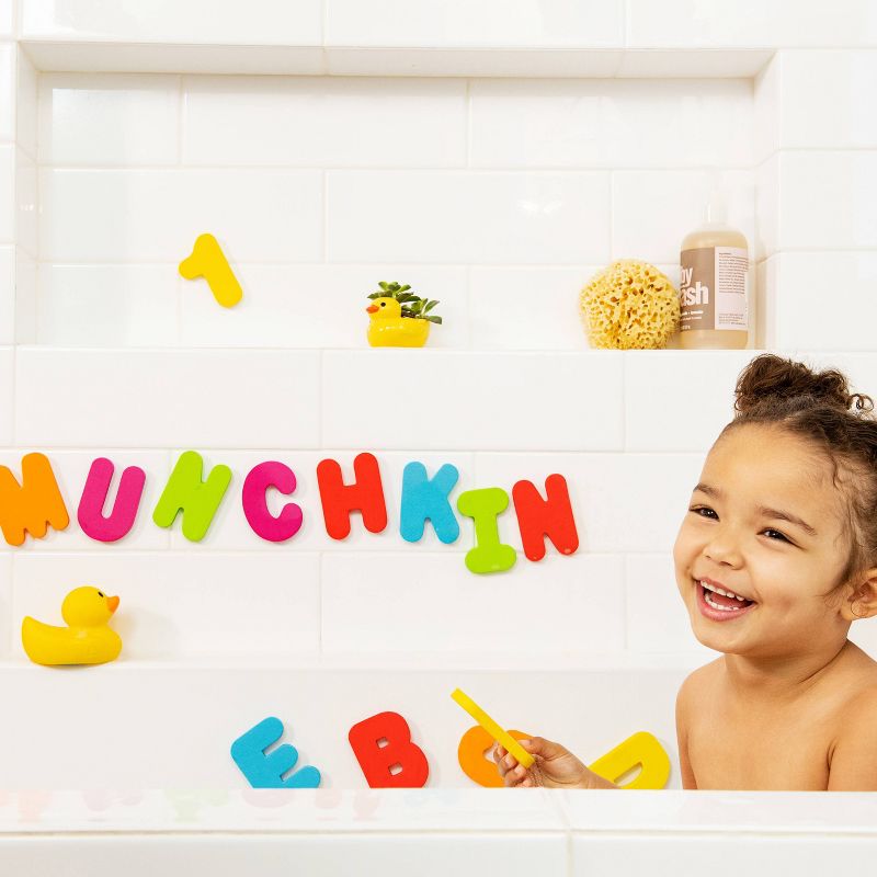 Munchkin Bath Letters and Numbers - 36ct Bath Toy Set, 3 of 13