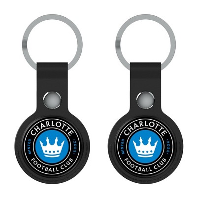 Keyscaper MLS Eastern Conference Teams Insignia Black Airtag Holder 2-Pack