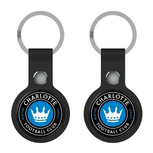 Keyscaper MLS Eastern Conference Teams Insignia Black Airtag Holder 2-Pack - 1 of 4