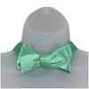Men's Solid Color 2.75" x 4.75"  Adjustable 16" - 22" Self-Tie Bow Tie for Tuxedo & Wedding - 2 of 3
