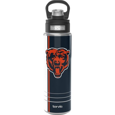 NFL Chicago Bears Final Score Stainless Steel Wide Mouth Water Bottle - 24oz