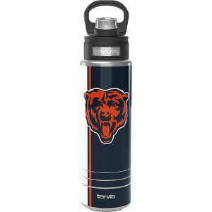 NFL Chicago Bears Final Score Stainless Steel Wide Mouth Water Bottle - 24oz: BPA-Free, Leakproof - 1 of 3