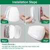 iMountek 10Pcs 5N11 Filter Cotton of Respirator 5N11 for Gas Respirator 6000/ 6100/ 6200/ 6800/ 7501/ 7502 Series White - 3 of 4