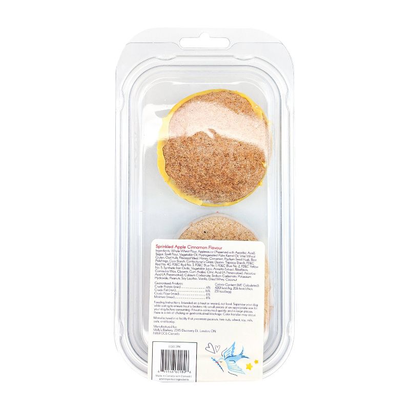 Molly&#39;s Barkery Chick + Egg All Ages Dog Treat with Cinnamon &#38; Apple Flavor - 3.67oz, 4 of 8