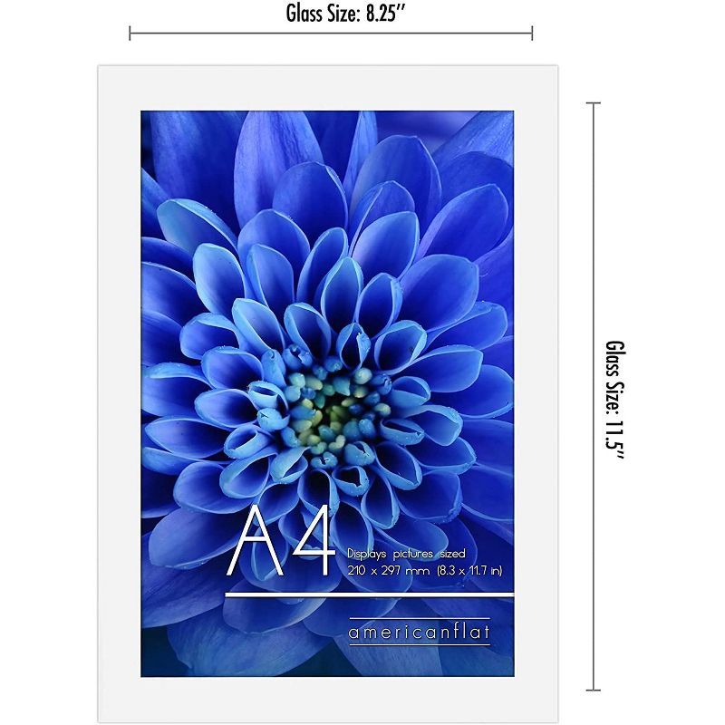 Americanflat Poster Frame with plexiglass - Available in a variety of sizes and styles, 2 of 8