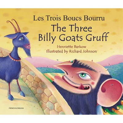 Mantra Lingua The Three Billy Goats Gruff, French and English Bilingual Book