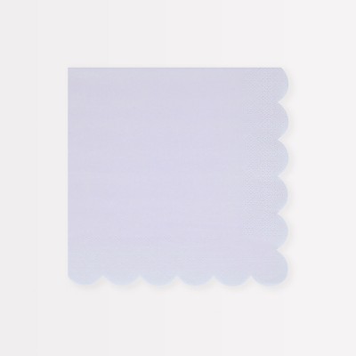 Meri Meri Periwinkle Large Napkins (Pack of 16)