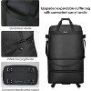 Paaaawaters Suitcases with Wheels Expandable Foldable Luggage Bag Suitcase Collapsible Rolling Travel Bag - 3 of 4