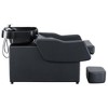 Ainfox Salon Sink Hair Wash Chair Shampoo Station, Barbershop Beauty Spa Massage Hairdressing Equipment - 3 of 4