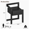 GDFStudio Cyrille Modern 2-Tier Nightstand End Table with 1 Drawer - 3 of 4