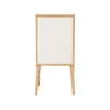 Meridian Furniture,Bristol Linen Textured Fabric Dining Chair, Set of 2 - 2 of 4