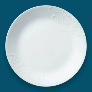 LunaLulinlk Madeline Embossed 10.25" Dinner Plate - 1 of 4