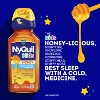 Vicks Kids DayQuil & NyQuil Honey Cold & Cough Medicine Liquid - 16 fl oz - 3 of 4