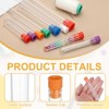 Unique Bargains Plastic Portable Craft Knitting Sewing Needle Storage Holders 16 Pcs - 3 of 4
