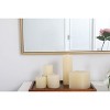 Elegant Lighting Metal frame square mirror 36 inch in Black - 4 of 4