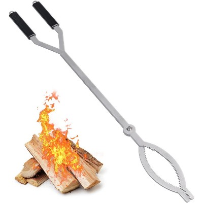 attop 40" Fire Tongs Firewood Grabbers