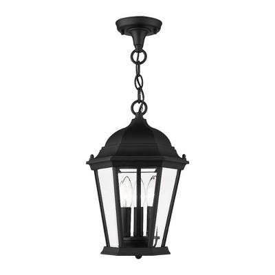Livex Lighting Hamilton 3 - Light Pendant in  Textured Black