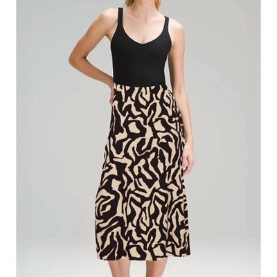 Women's Josa Graphic Midi Skirt - b.young