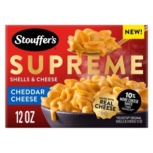 Stouffer's Supreme Cheddar Cheese Shells and Cheese Mac and Cheese - 12oz - 1 of 4