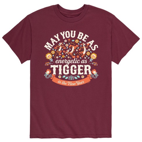 Men's - Disney - Energetic As Tigger Short Sleeve Graphic T-shirt : Target