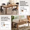 Luck Live 62.99 in. medieval modern style dining table - 2 of 4