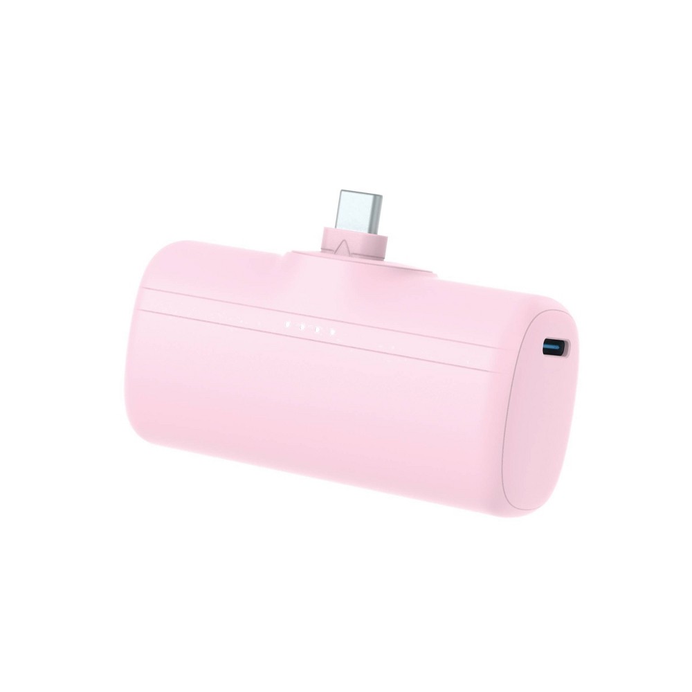 GEMS 4500mAh Plug in Power Bank - Pink