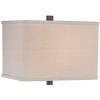 Franklin Iron Works Rustic Table Lamps 26" High Set of 2 Natural Stale Open Rectangular Box Shade for Living Room Bedroom Home (Colors May Vary) - image 3 of 4