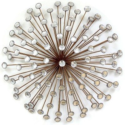 24" Acrylic Burst Bronze - Stratton Home Décor